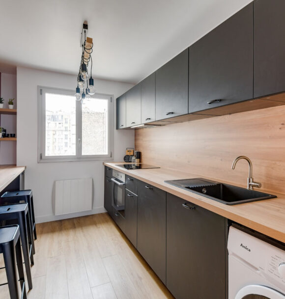 Decoration appartement paris mathis cuisine 2