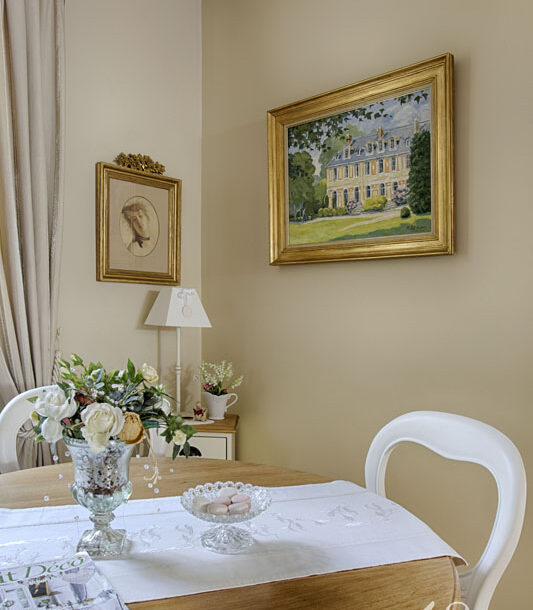 Decoration maison reuil malmaison chic salle a manger 1
