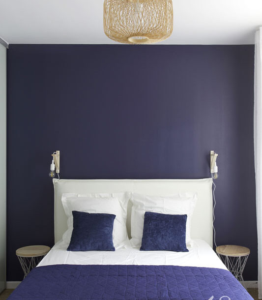 Decoration appartement vanves francois chambre bleu blanche 3