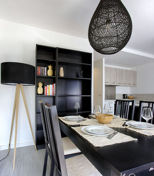 Decoration appartement suresnes salle a manger 1