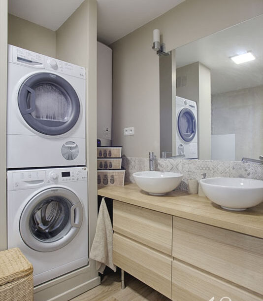 Decoration appartement suresnes salle de bain 1