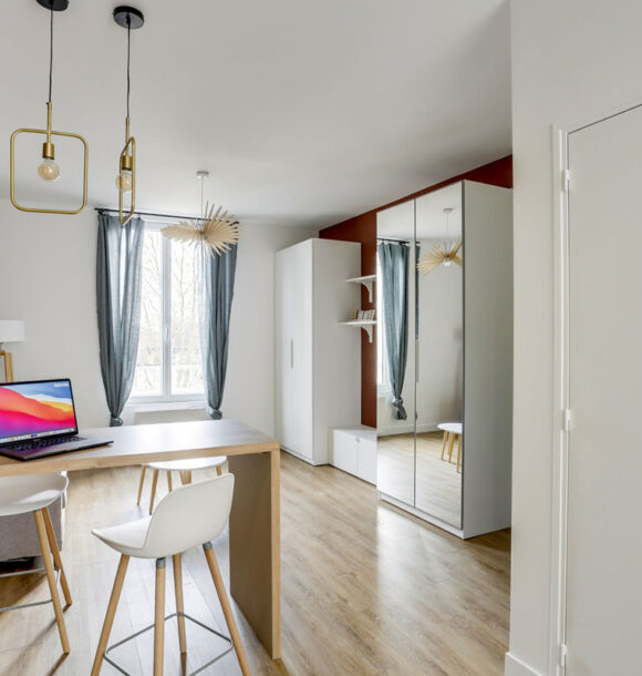 Decoration appartement st cloud coin bar 1