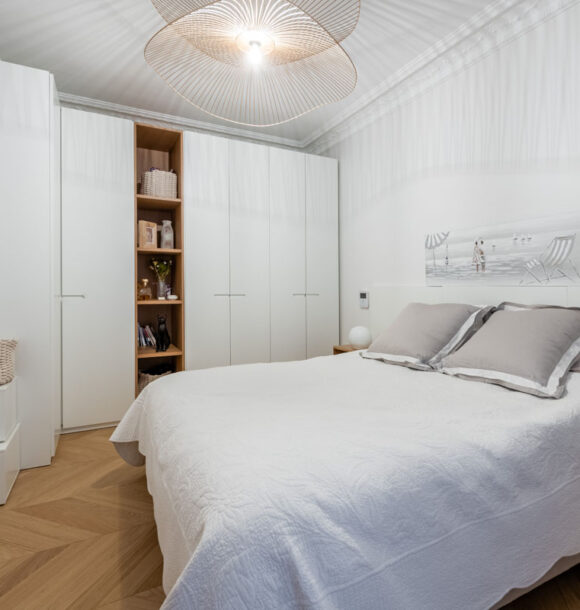 Decoration appartement enghein les bains chambre 1