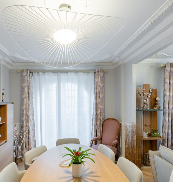 Decoration appartement enghein les bains salle a manger vertigo