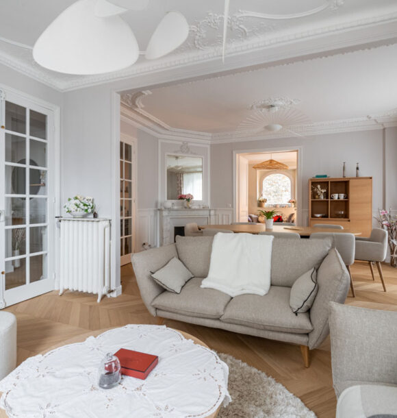 Decoration appartement enghein les bains salon cosy