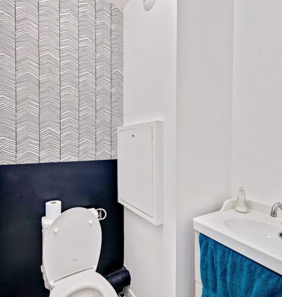 Renovation decoration appartement hauts de seine suresnes toilettes