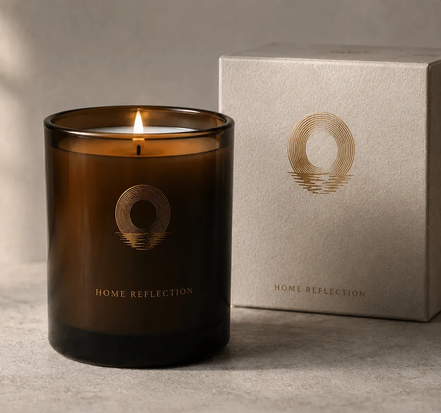 Une bougie signée, première flamme de la nuit